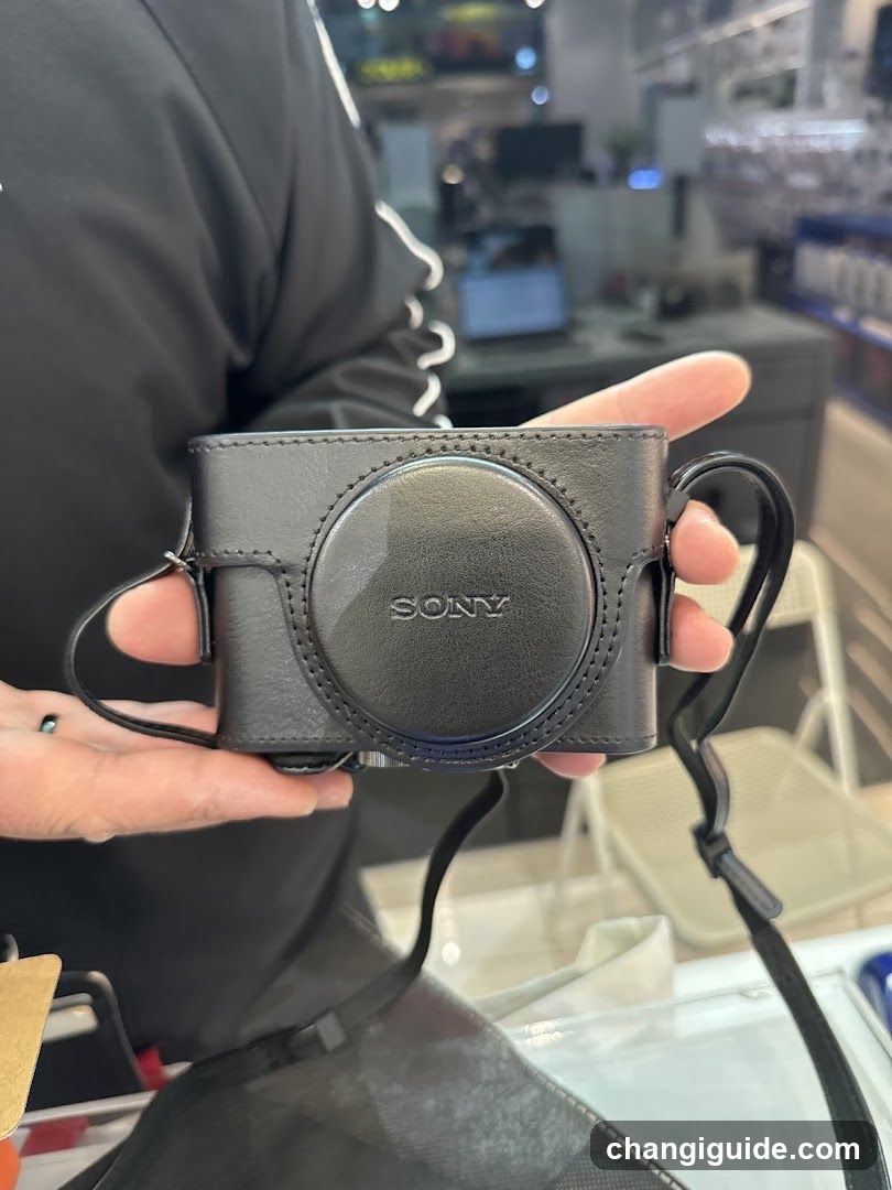 Sony Camera Case Display