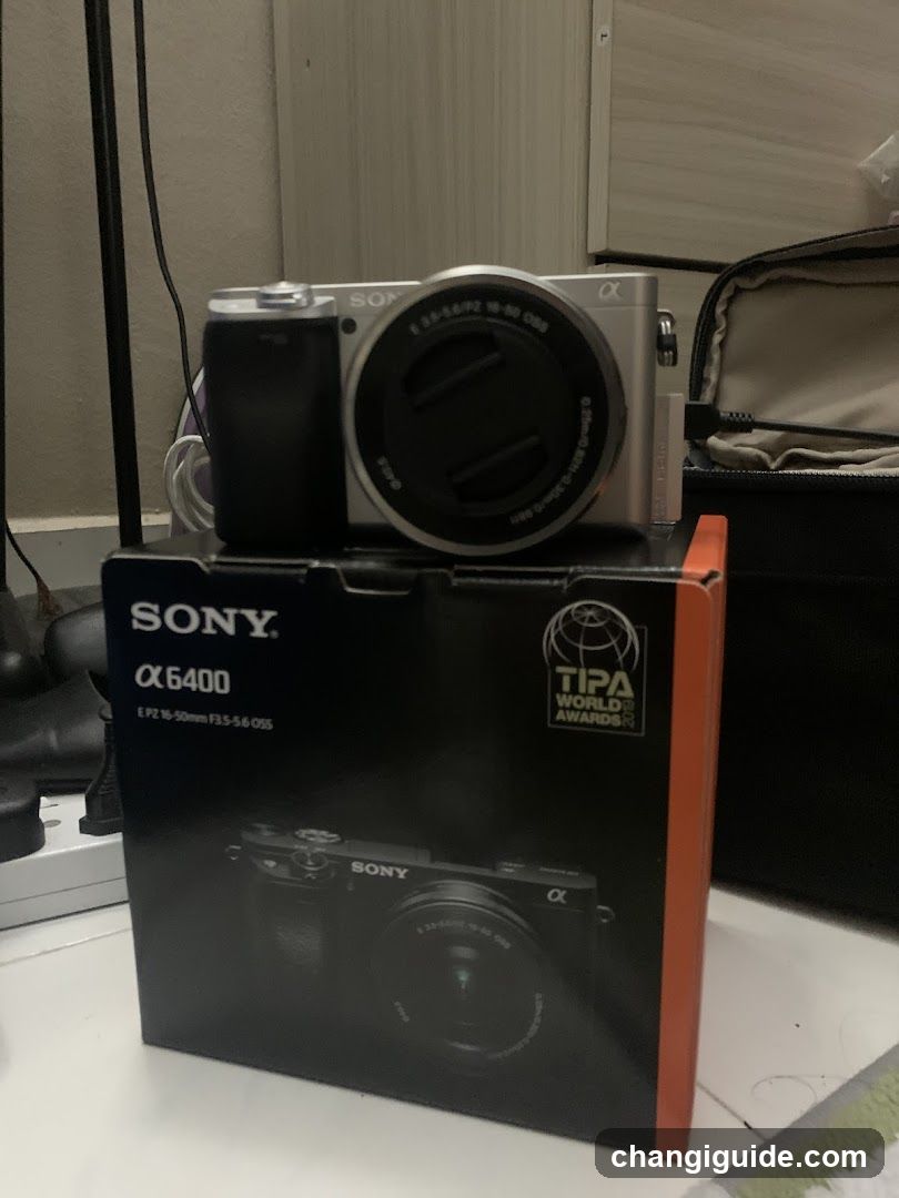 Sony Alpha 6400 Camera Box