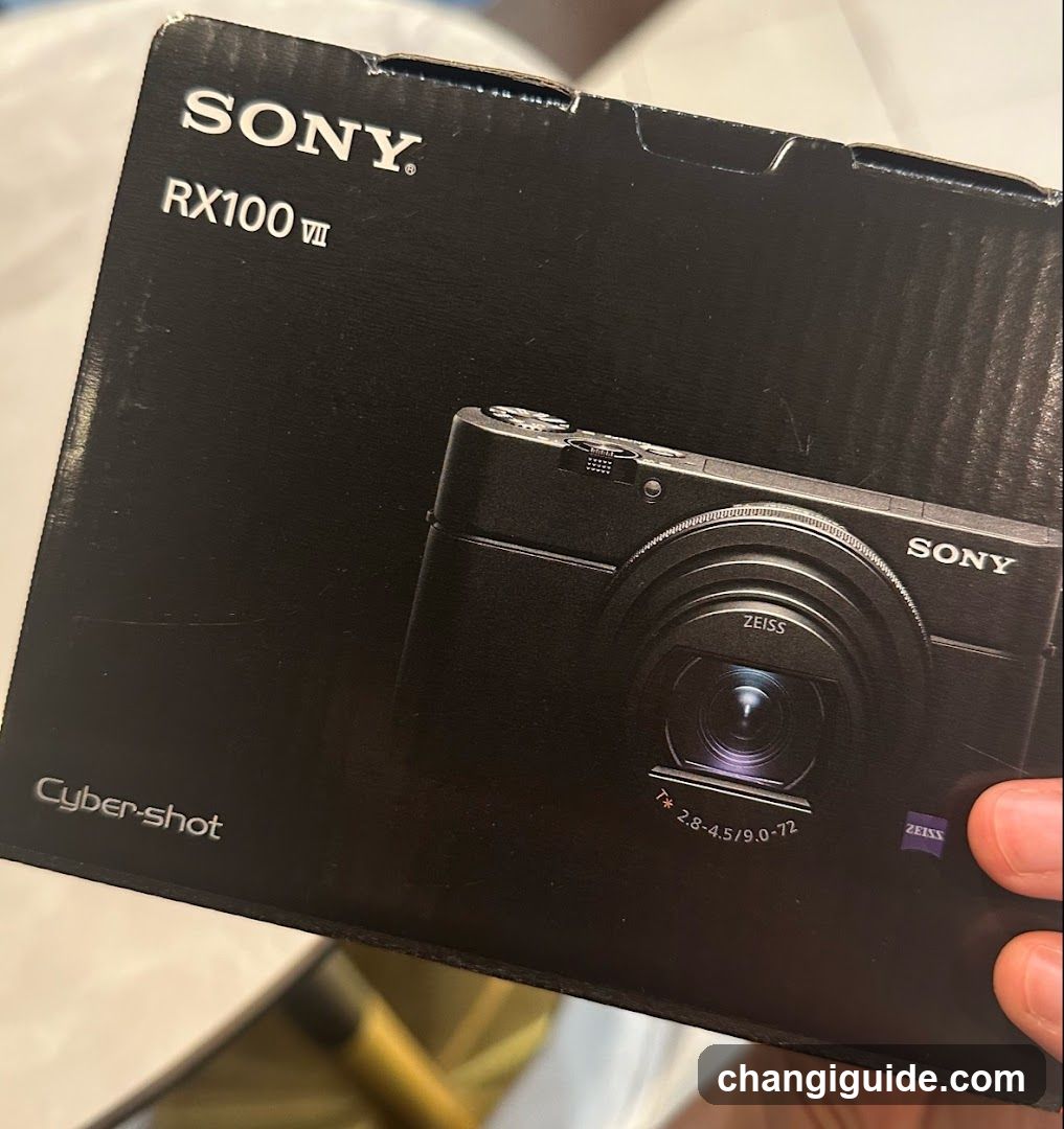 Sony RX100 VII Box