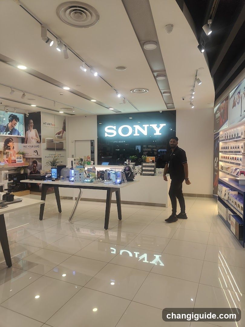 Sony Store Interior