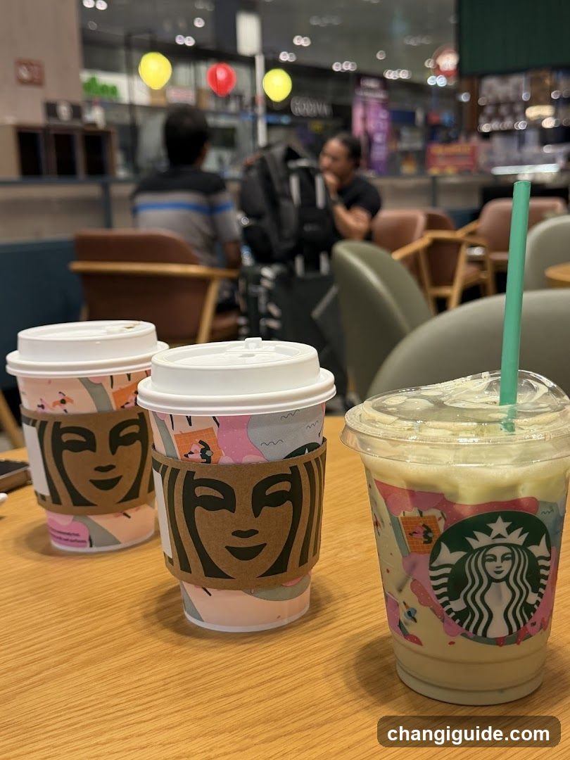 Starbucks Terminal 3 Departure Hall