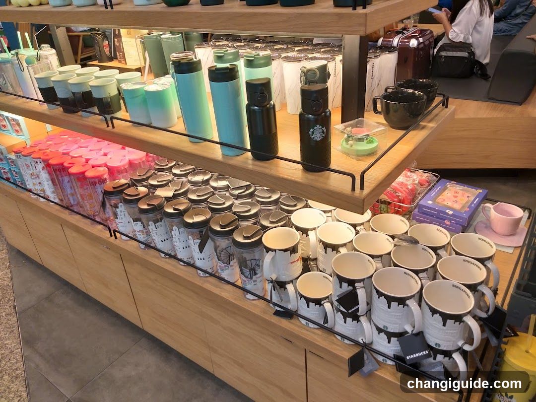 Starbucks Merchandise Display