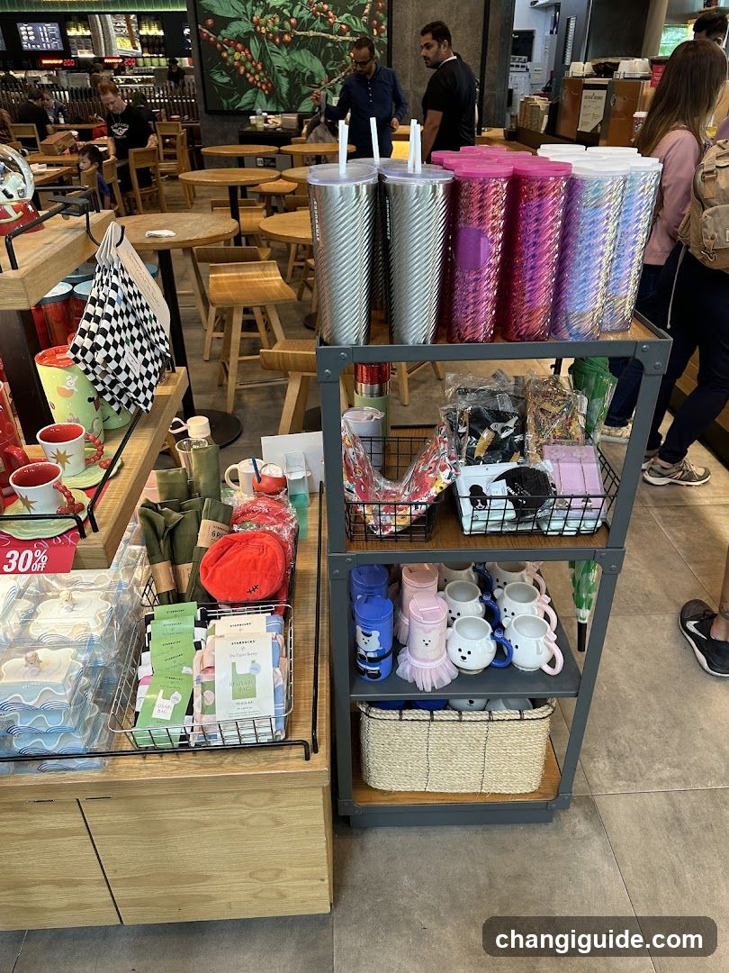 Starbucks Store Interior Display