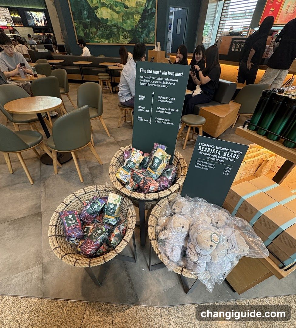 Starbucks Store Interior Display