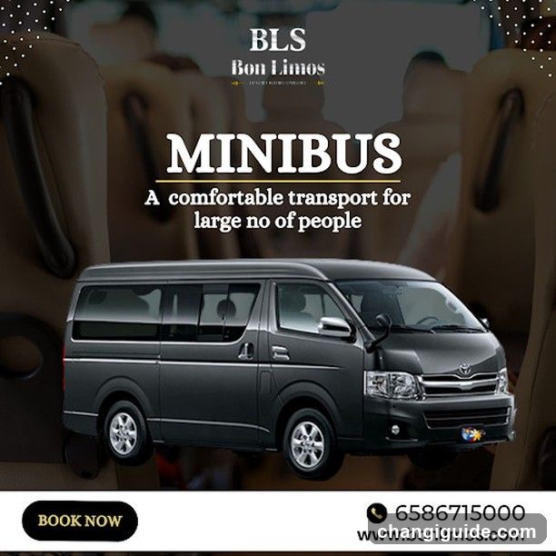 BLS Bon Limos Minibus Advertisement