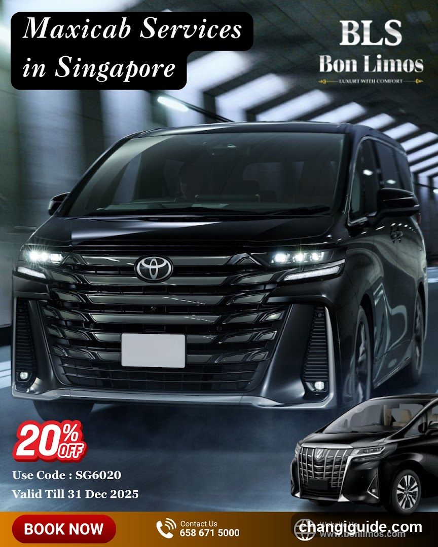 Maxicab Services in Singapore - BLS Bon Limos Advertisement