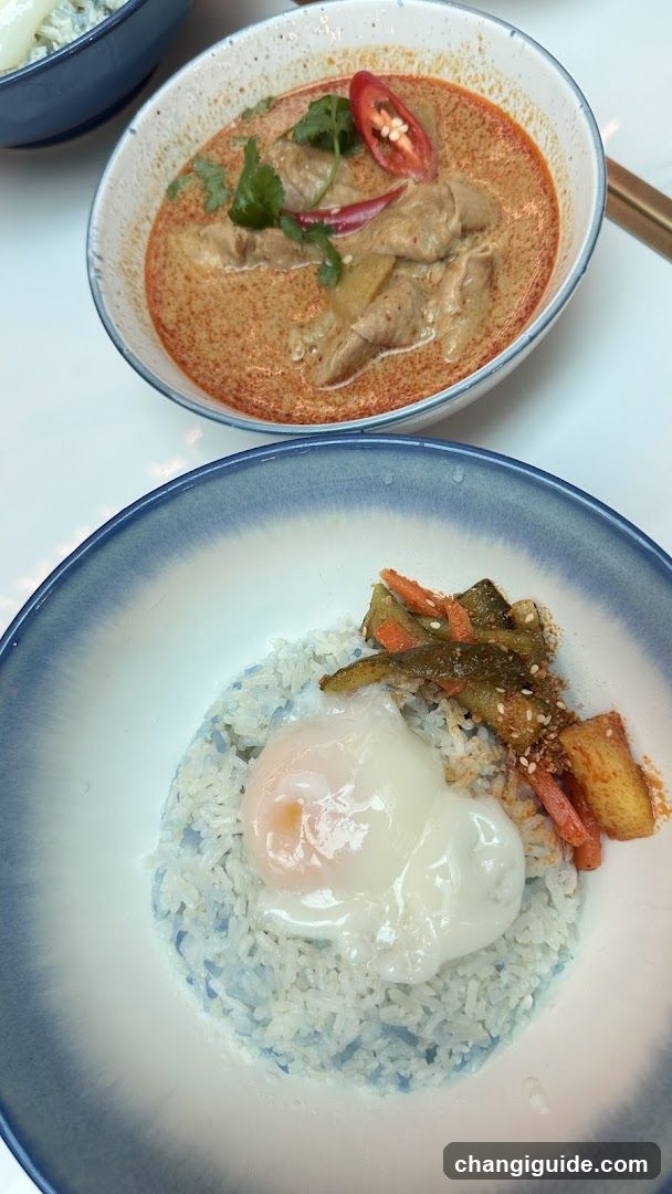 Thai Curry and Rice Bowl