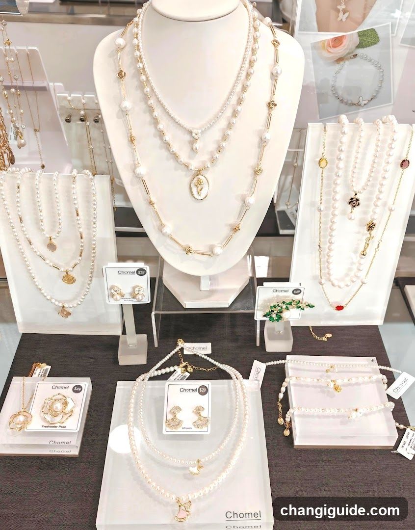 Chanel Jewelry Display
