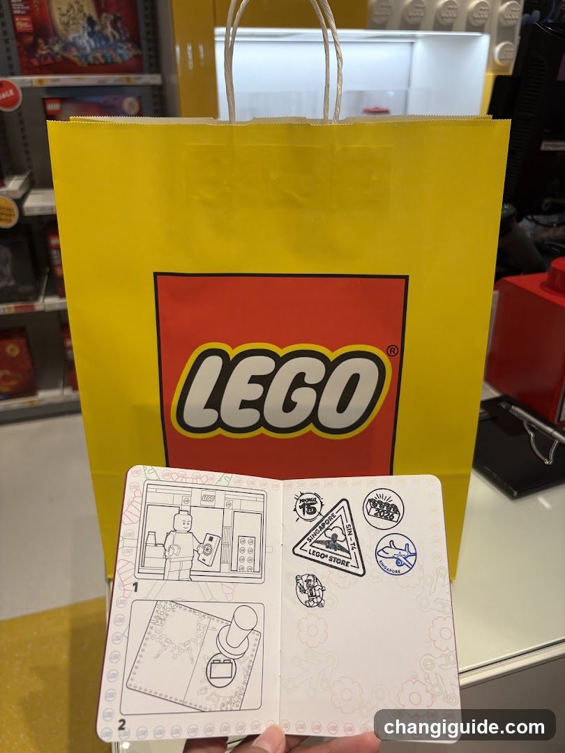 LEGO Store Interior with Merchandise