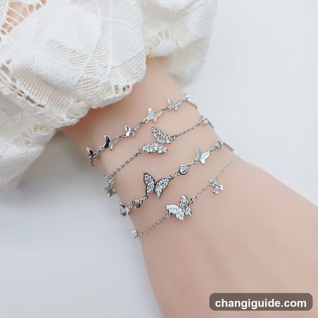 Butterfly Bracelet Set