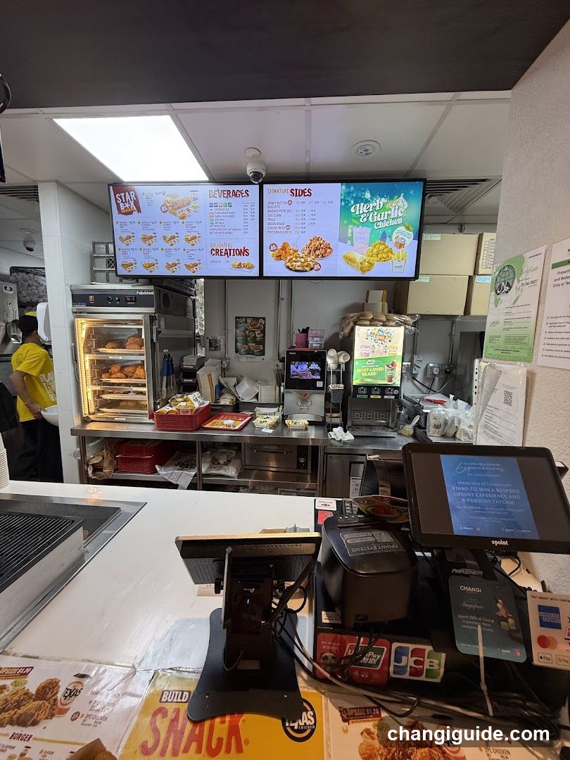 Fast Food Counter Interior