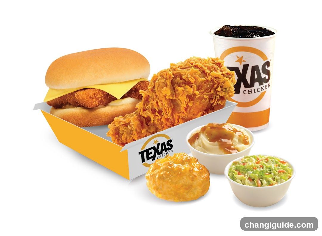 Texas Chicken Meal Set