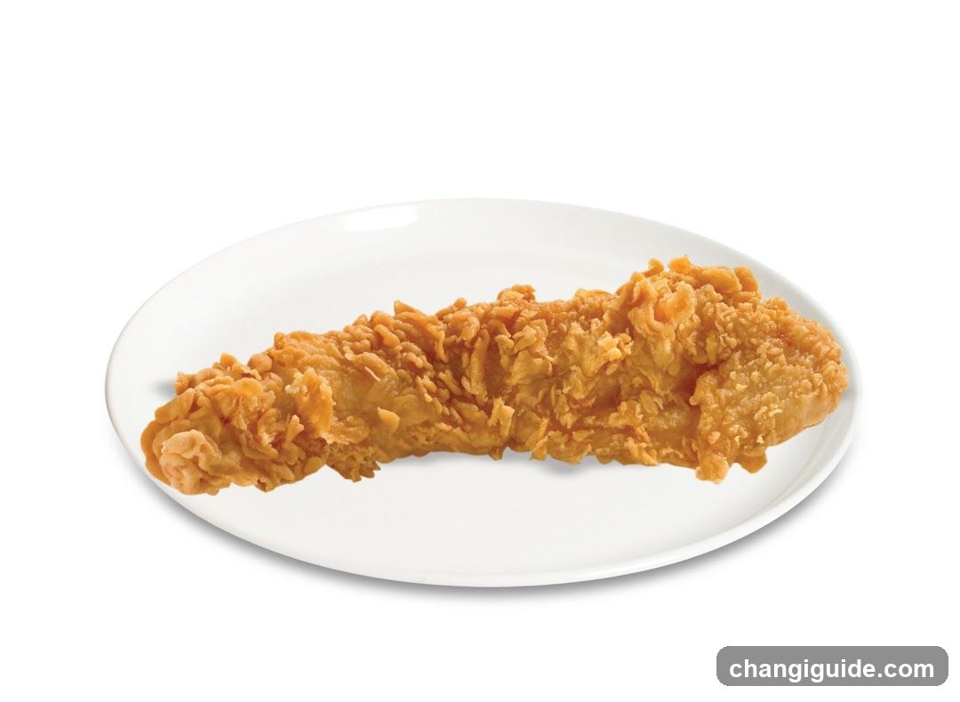 Fried Chicken on Plate