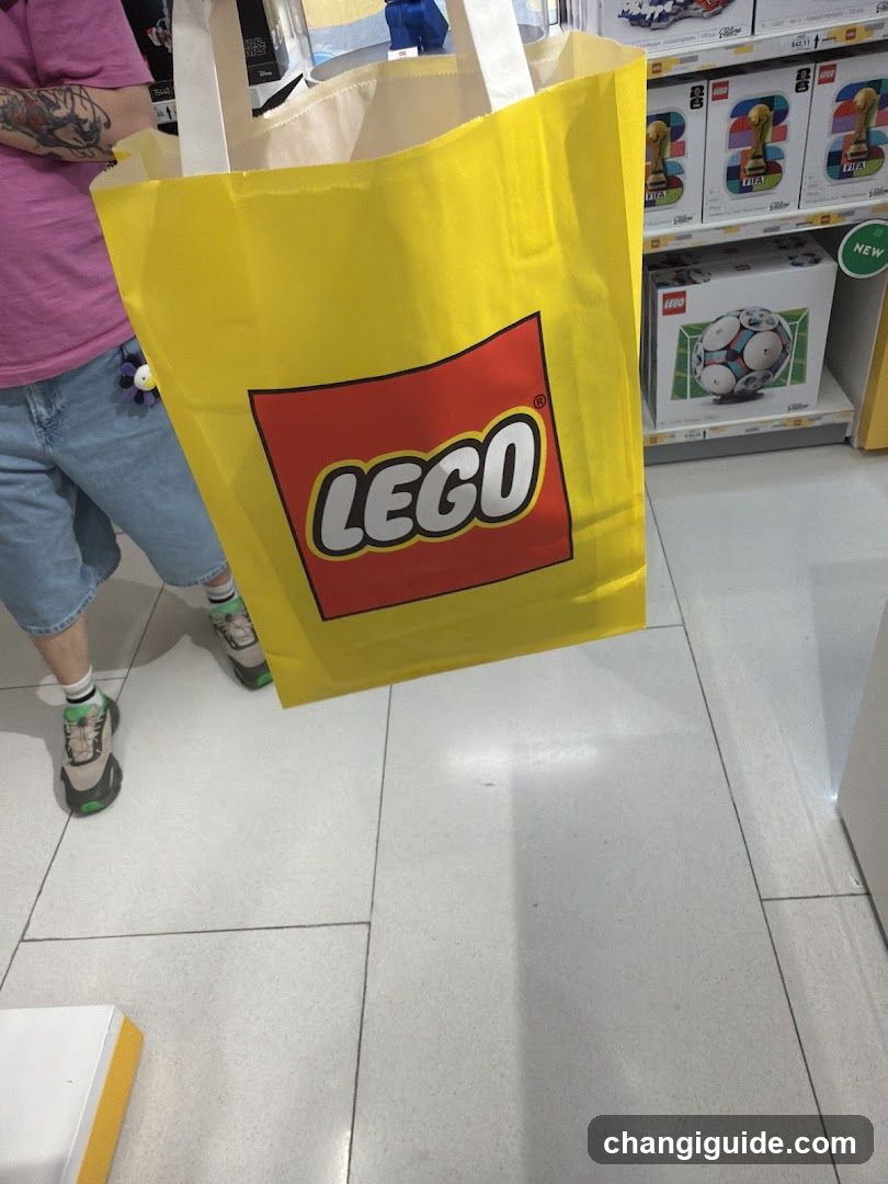 Lego Shopping Bag in Store