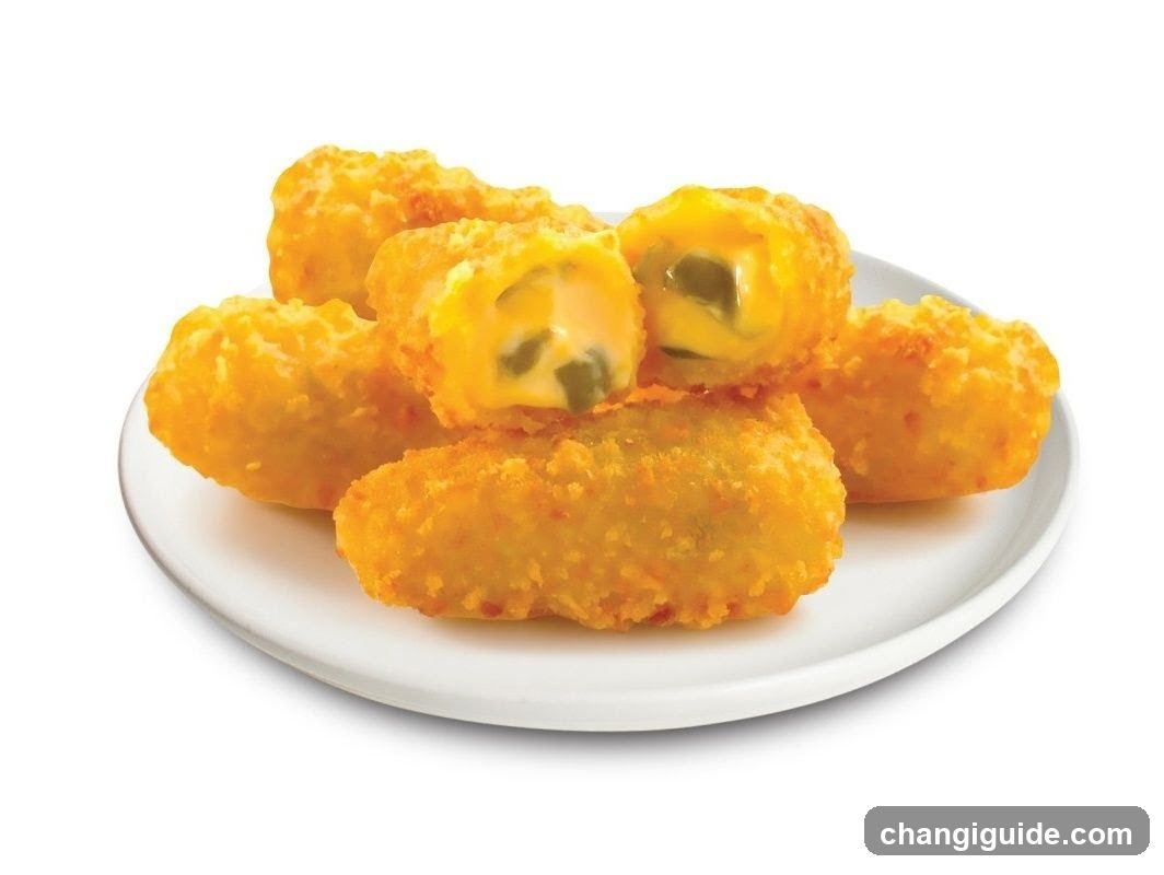 Crispy Chicken Nuggets with Cheese and Jalapeños