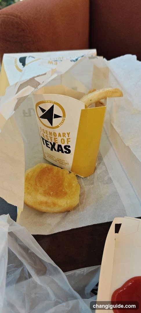 Fast Food Meal with Fries and Donut