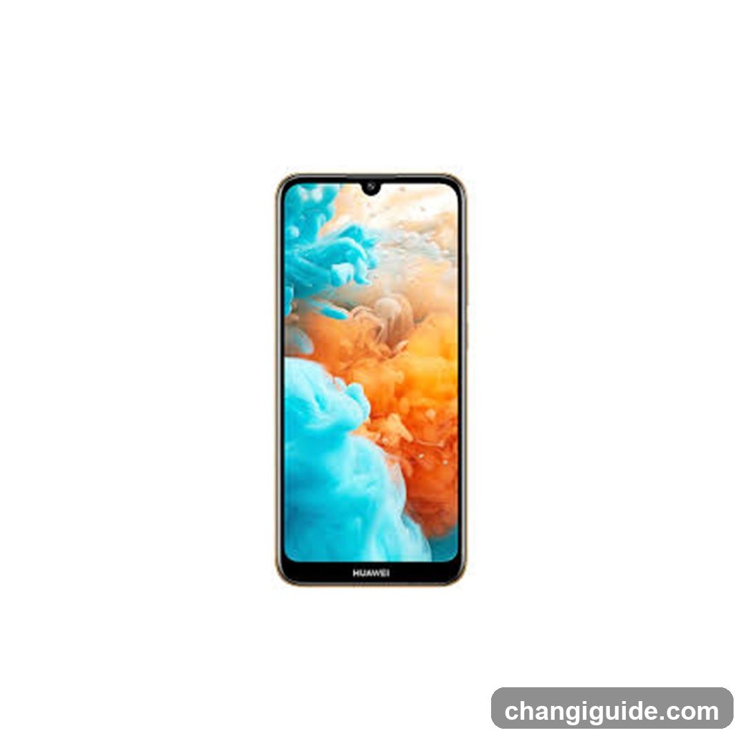 Huawei Smartphone Display
