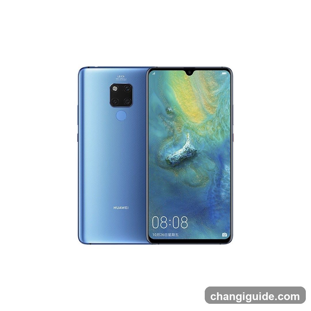 Huawei P20 Pro Smartphone Display