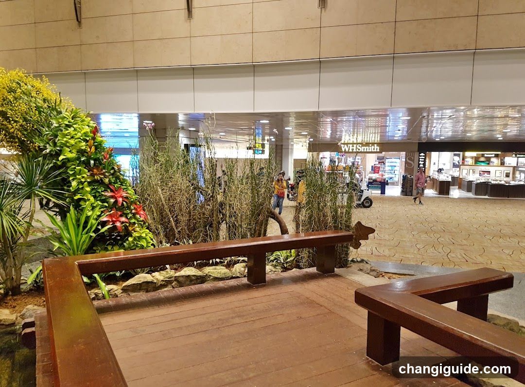 Airport Terminal Interior View