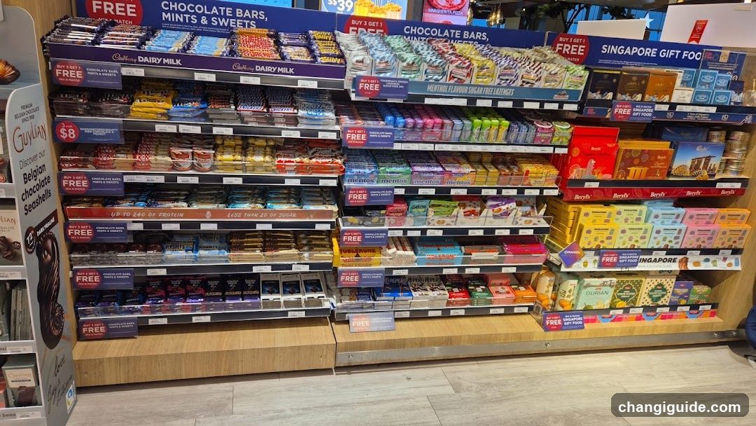 Chocolate and Sweets Display