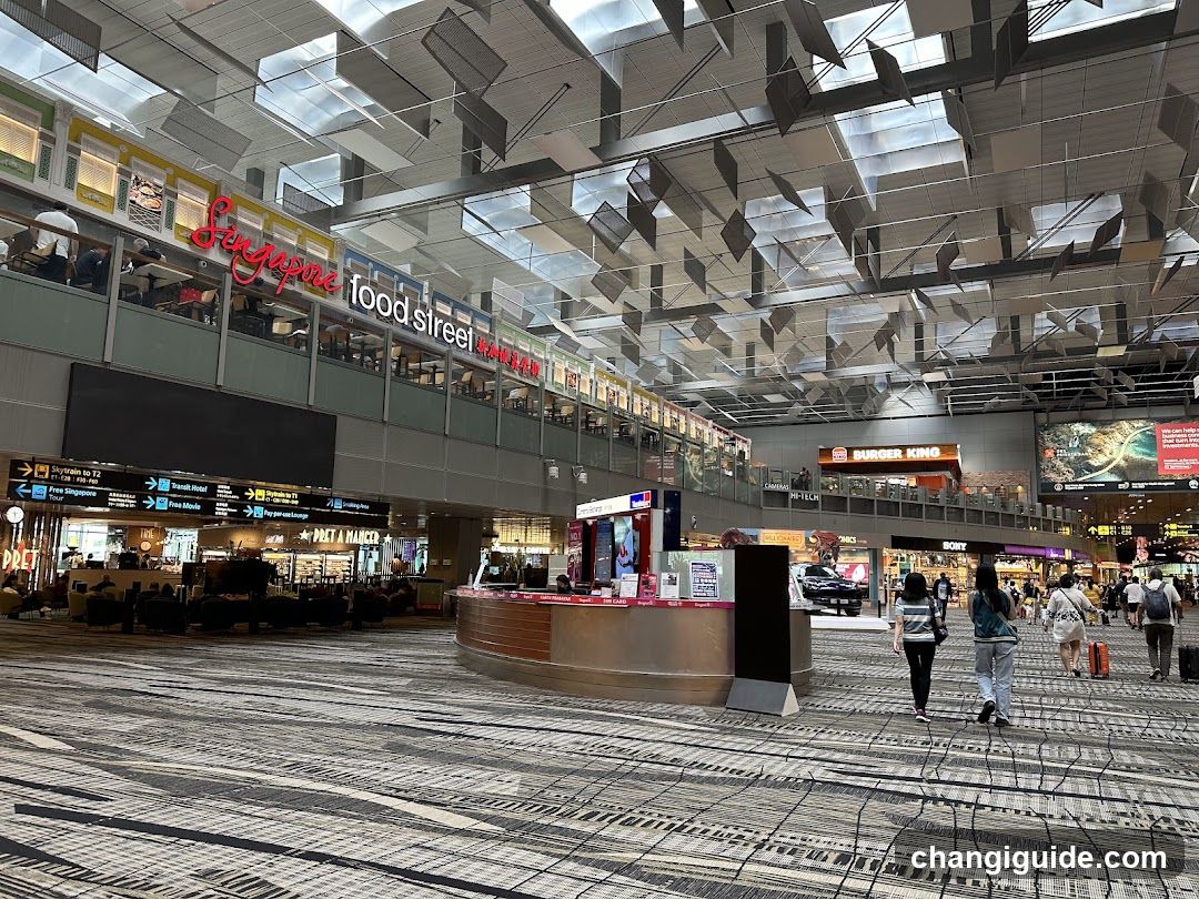 Singapore Food Street Interior