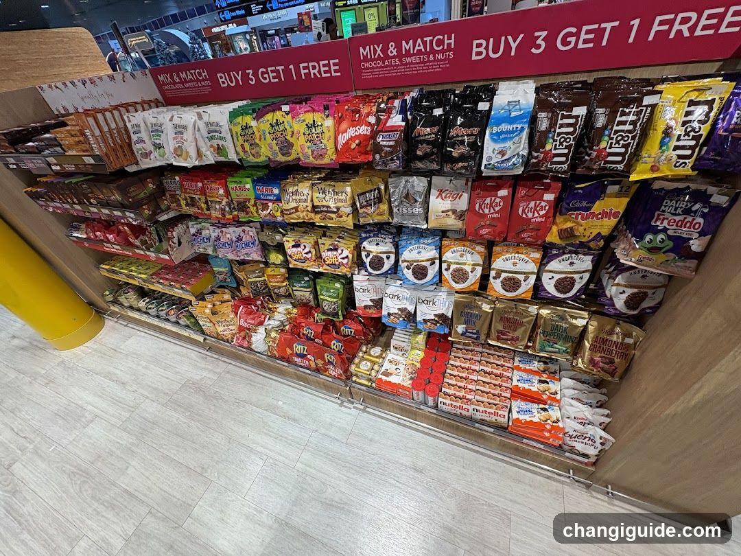 Snack and Candy Display Shelf