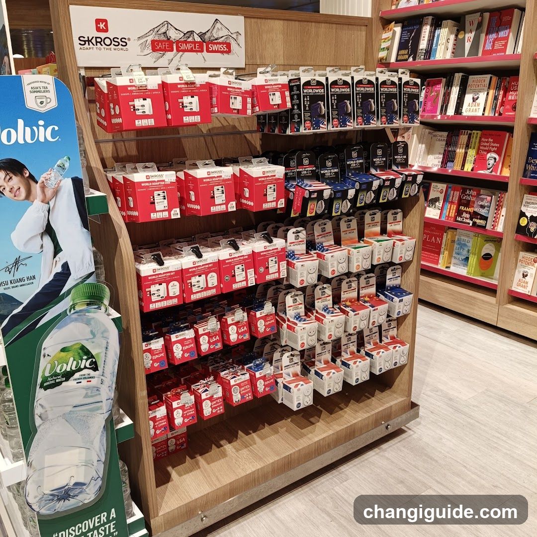 Volvic Water and Skross Tea Display