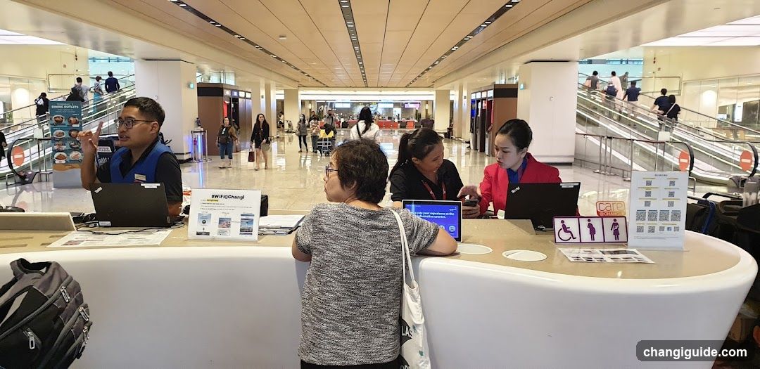 Airport Information Desk