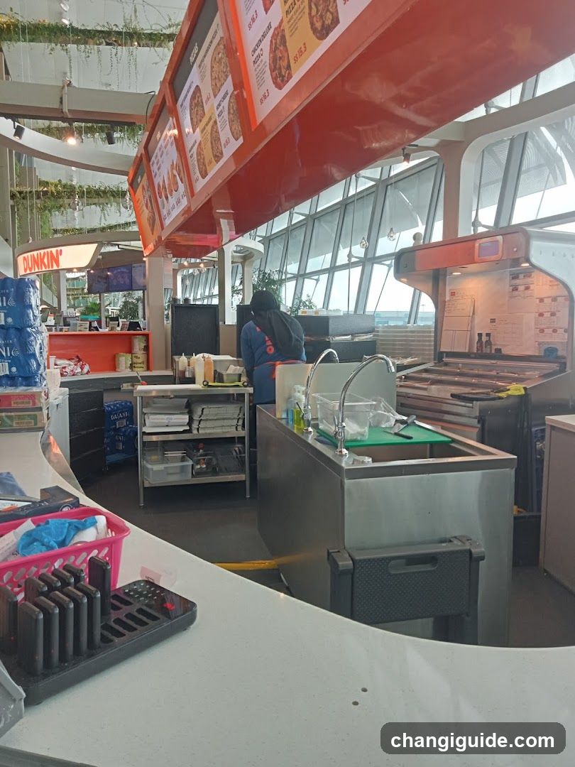 Food Service Area Interior