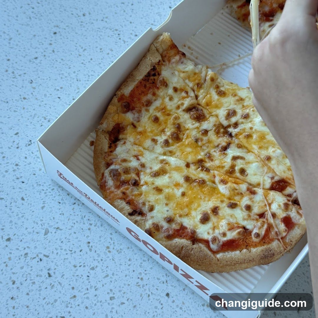 Pizza in box