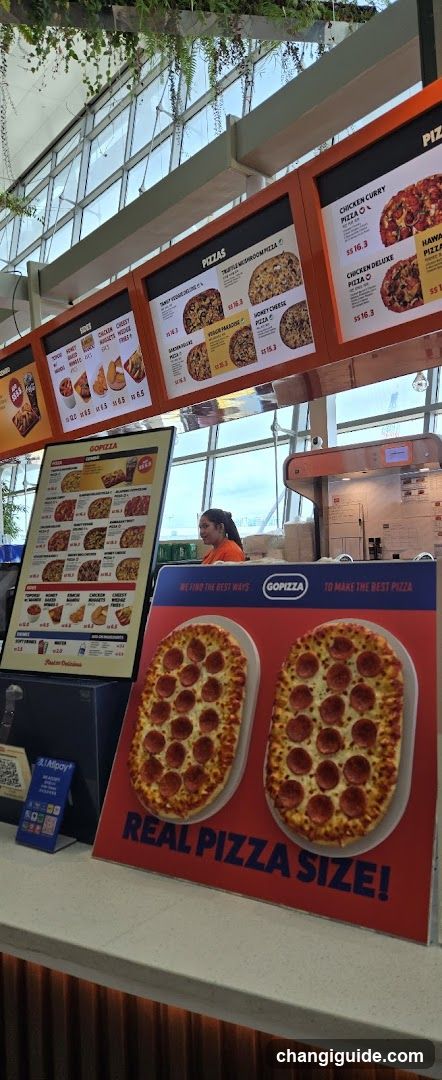 Pizza Shop Interior Display