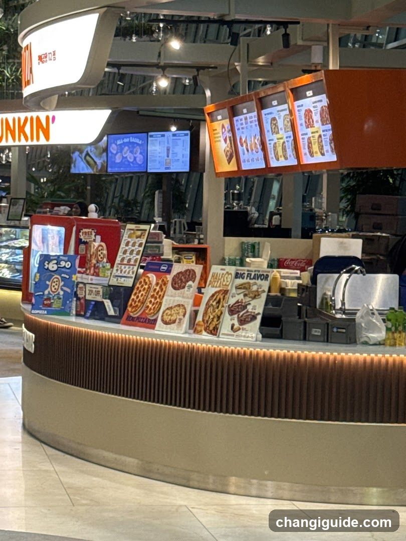 Food Court Counter Display