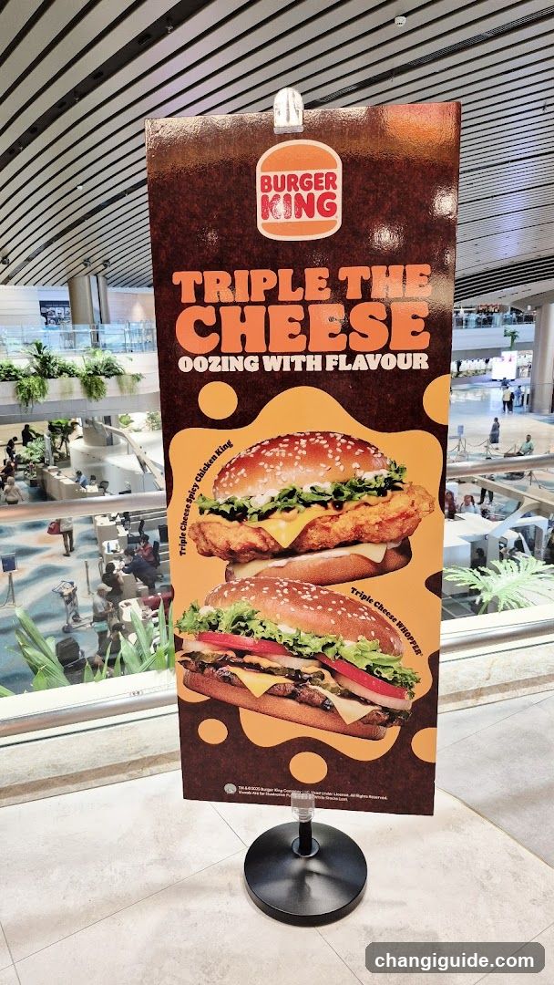 Burger King Terminal 2 Departure