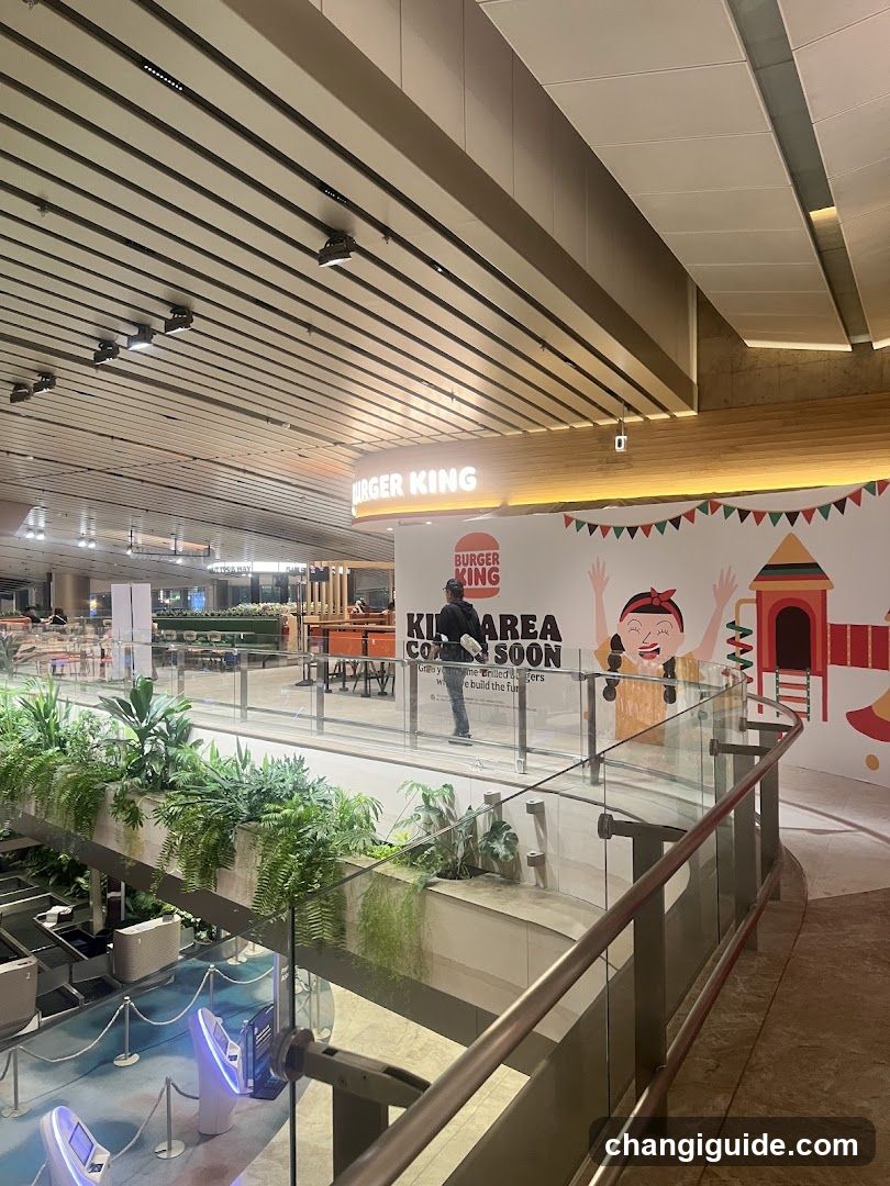 Burger King Terminal 2 Departure