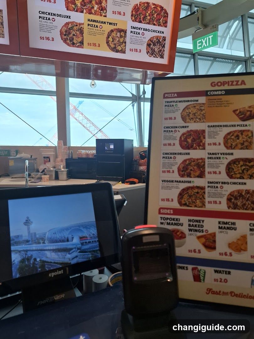 Pizza Shop Interior View