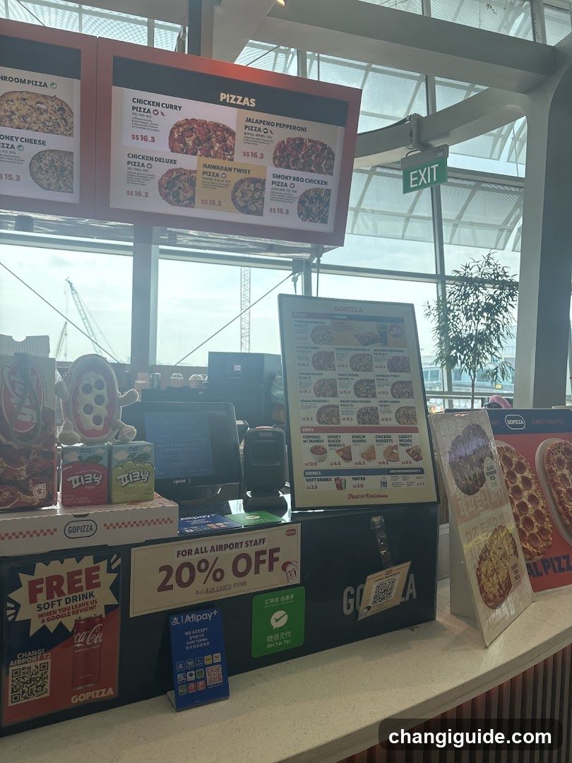 Pizza Counter Display