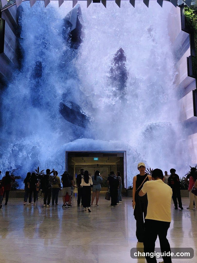 Waterfall Interior Scene