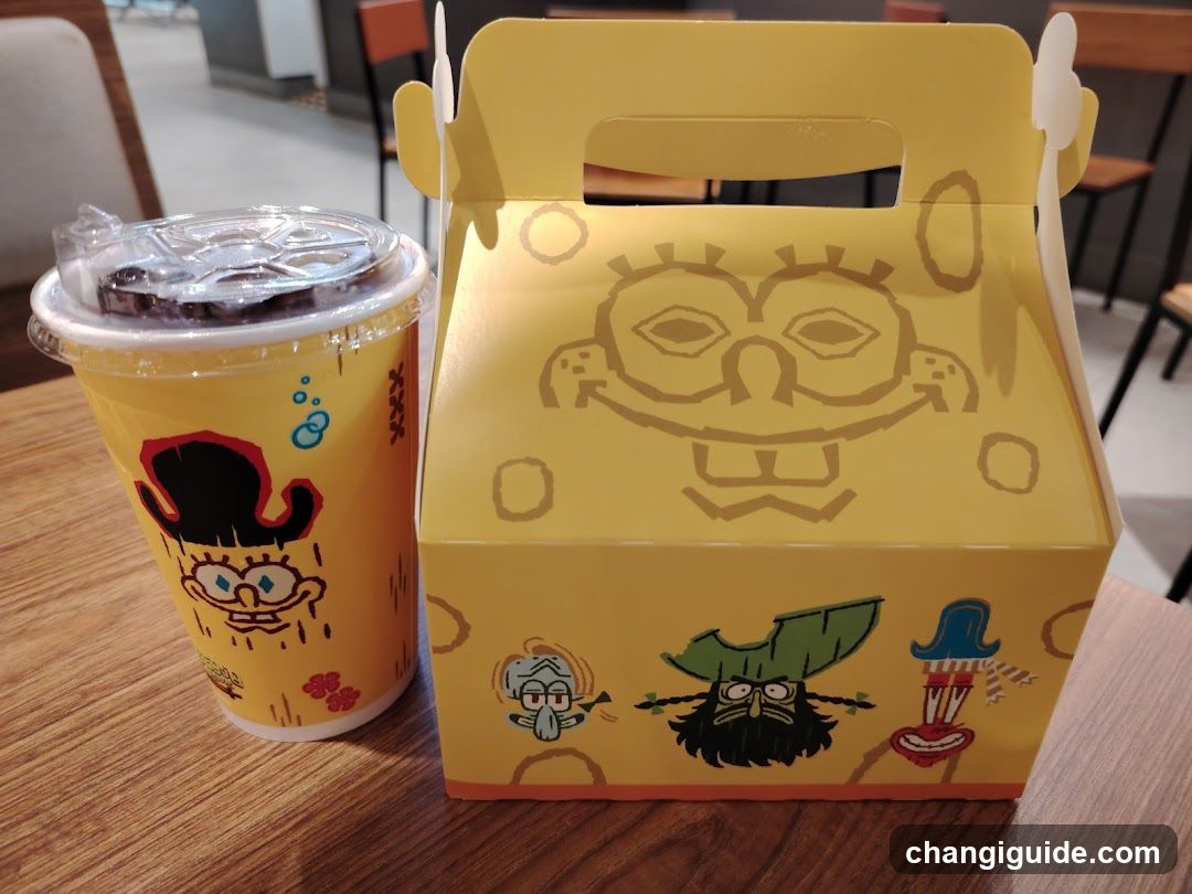 SpongeBob SquarePants Fast Food Meal