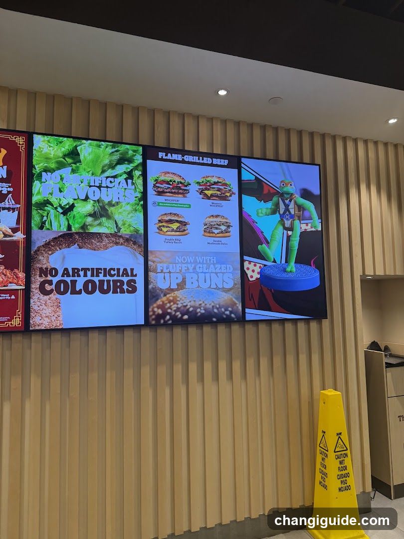 Restaurant Digital Menu Board Display