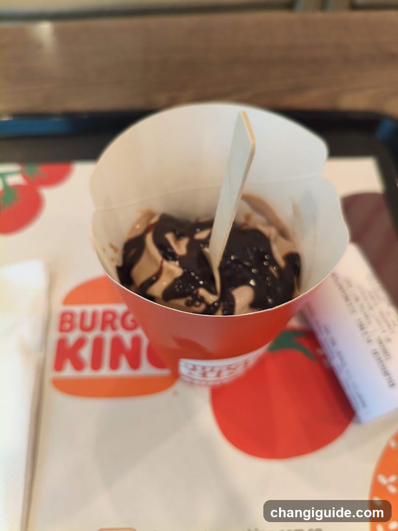 Burger King Dessert Cup