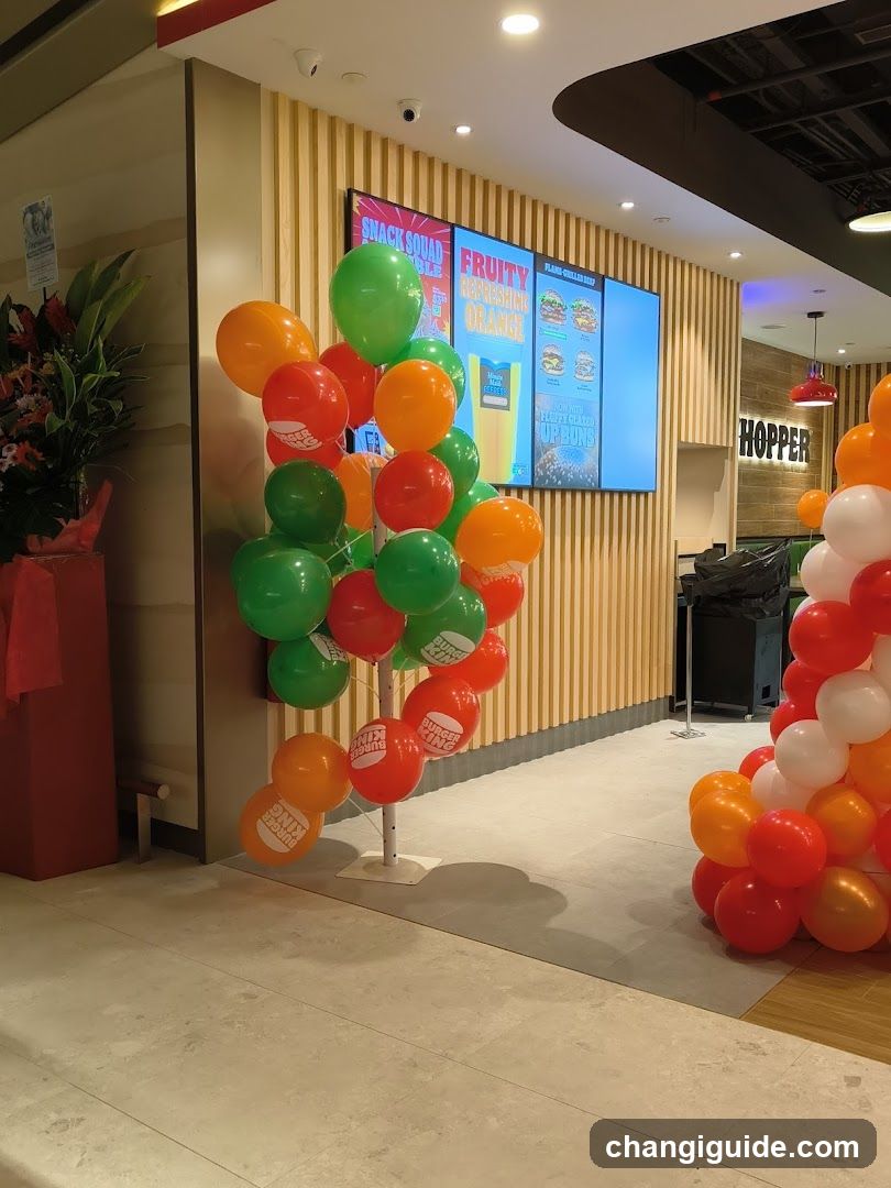 Burger King Interior Decor