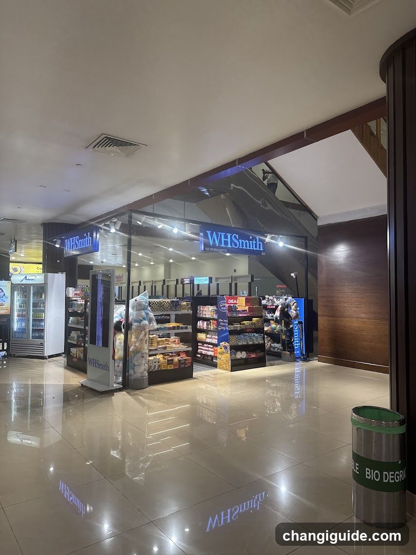 WHSmith Store Interior