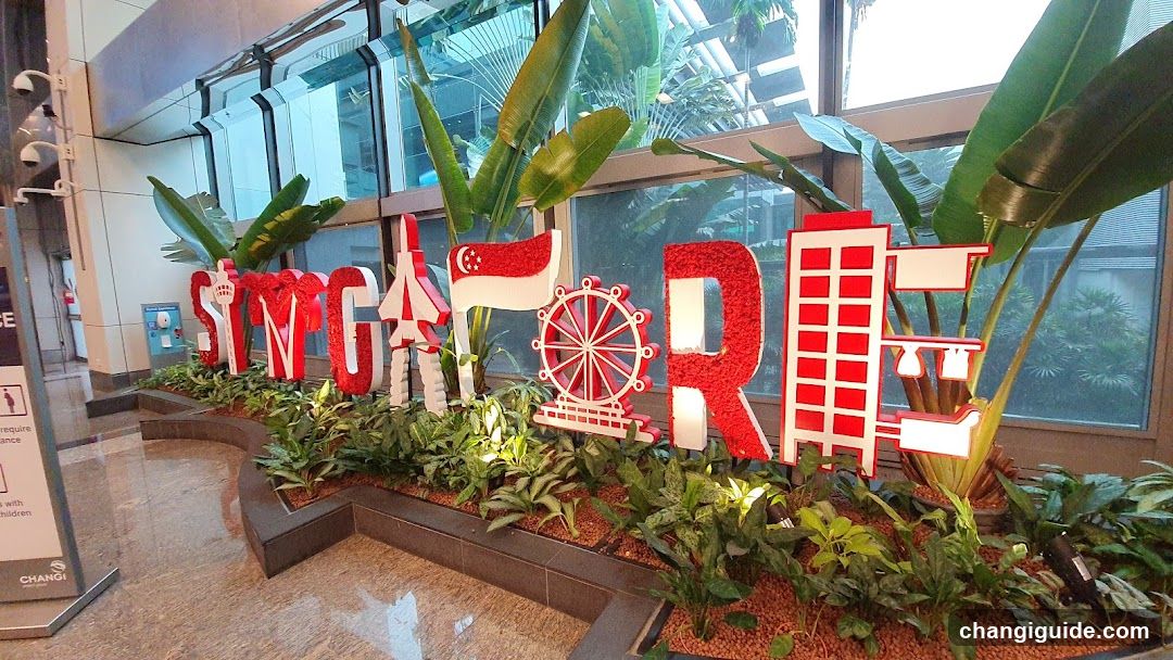 Singapore Airport Decorative Display
