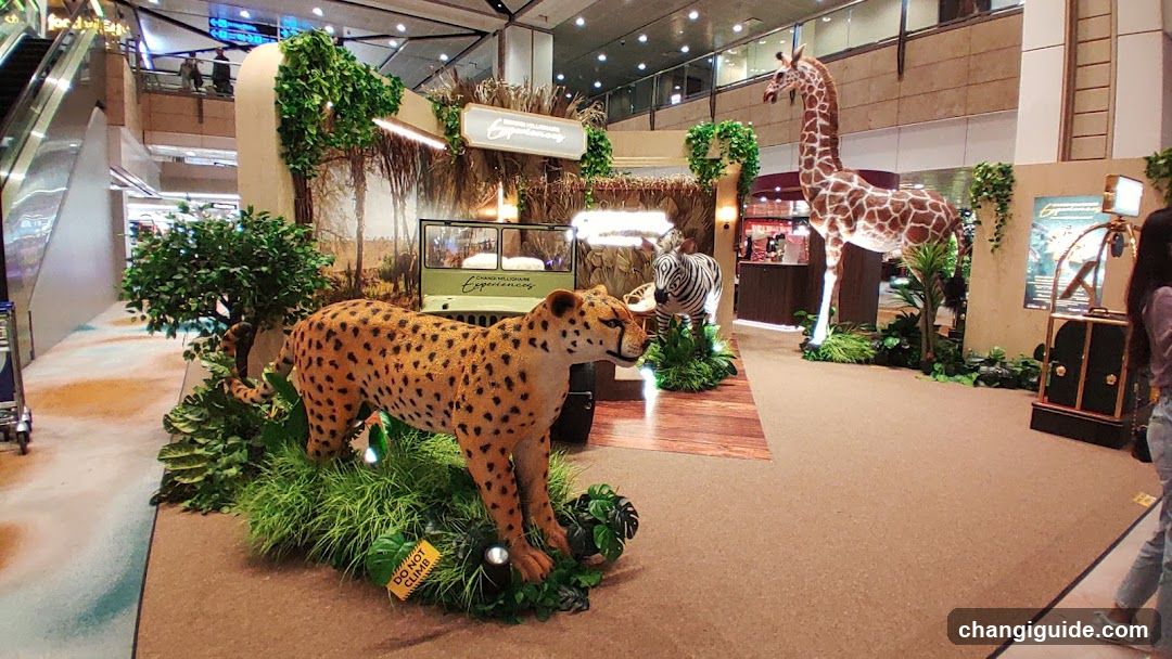 Jungle Safari Display in Mall