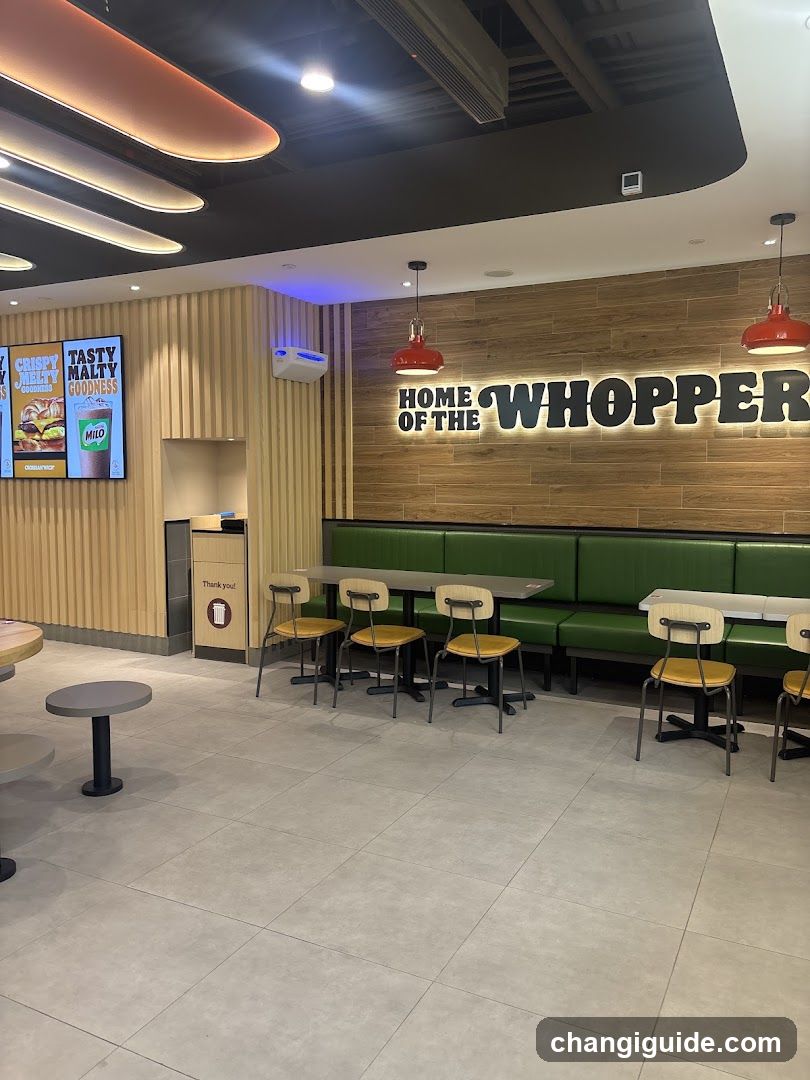 Fast Food Restaurant Interior