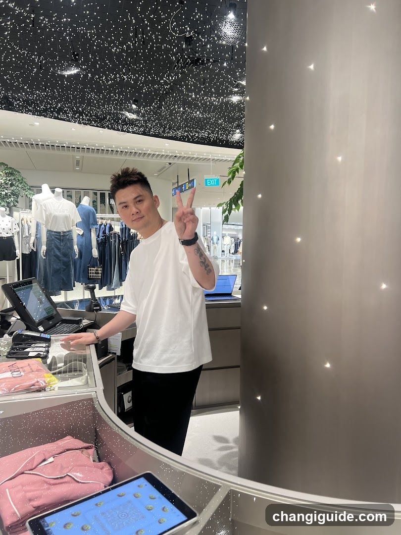 Staff in Retail Store Interior