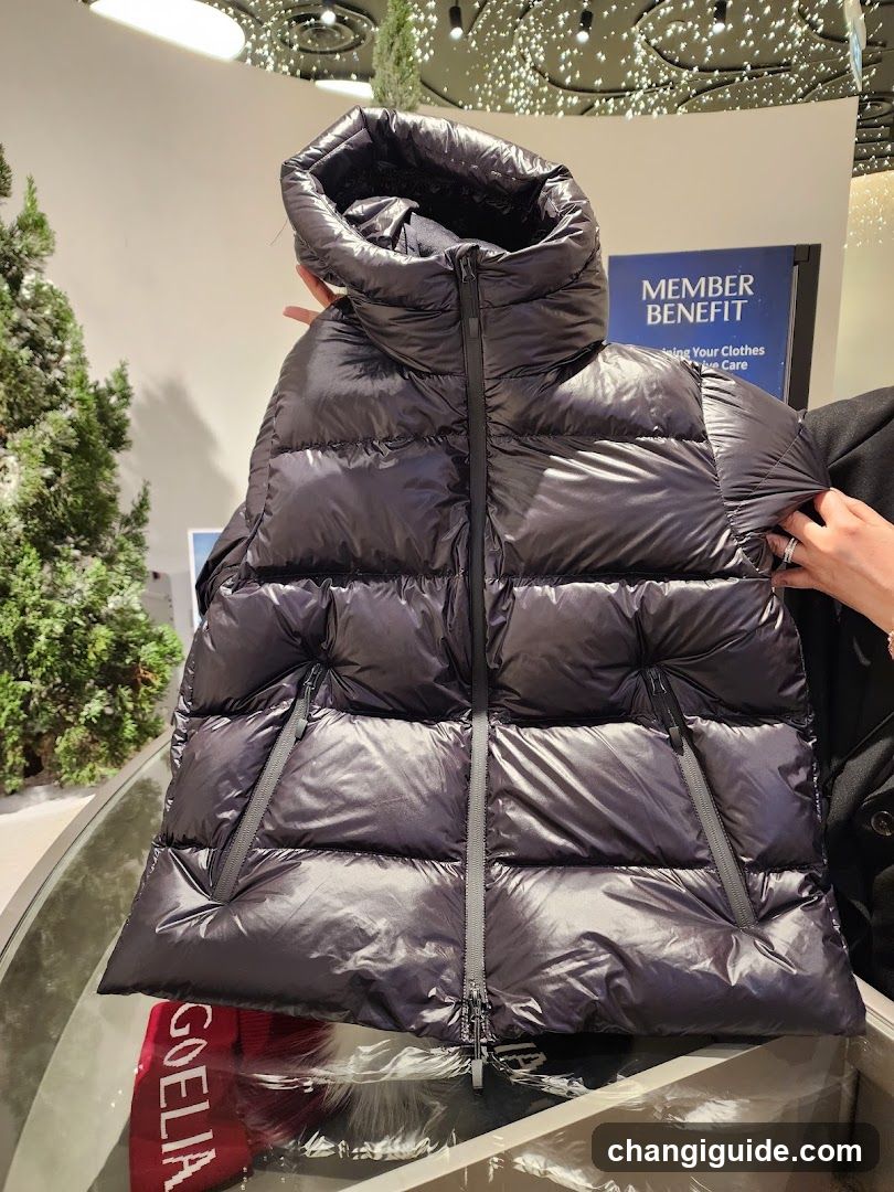 Puffer Jacket Display