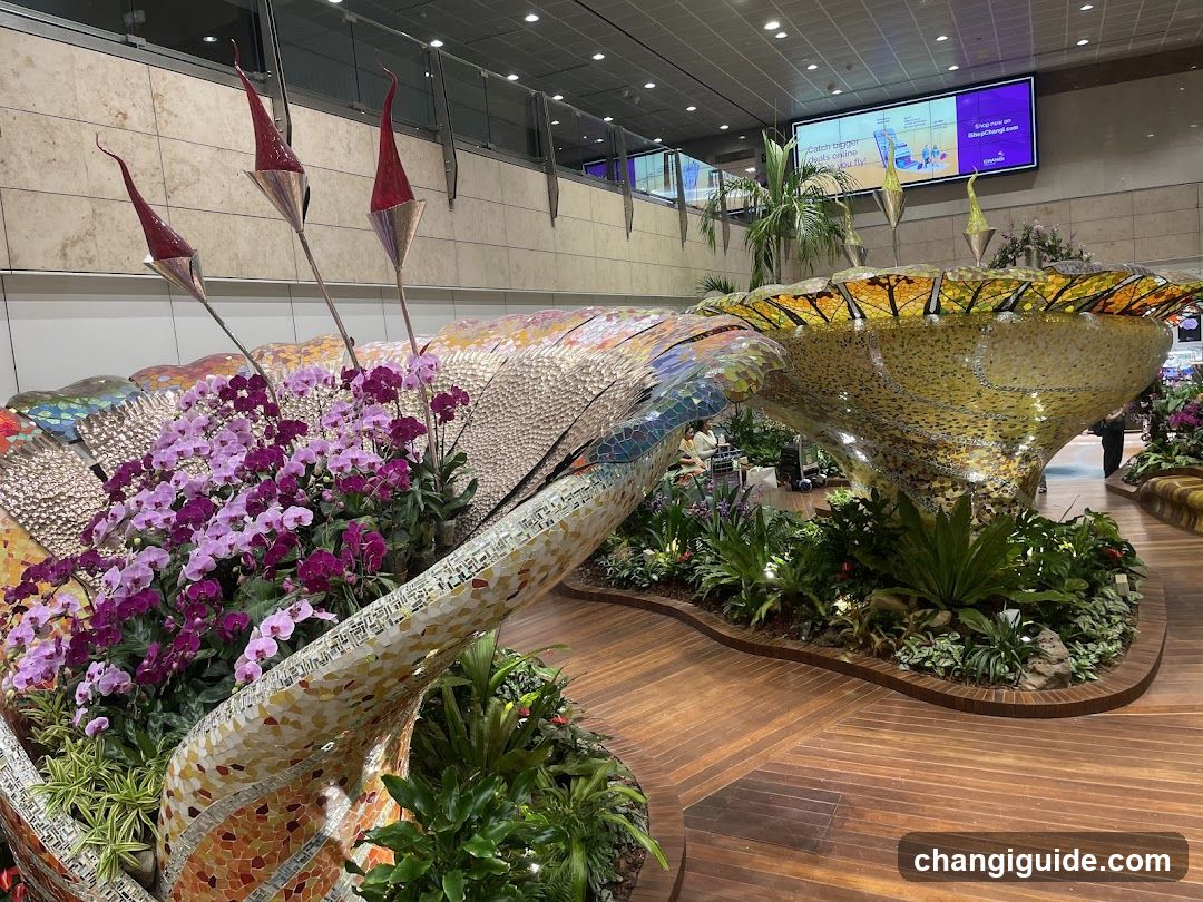 Mosaic Garden Display