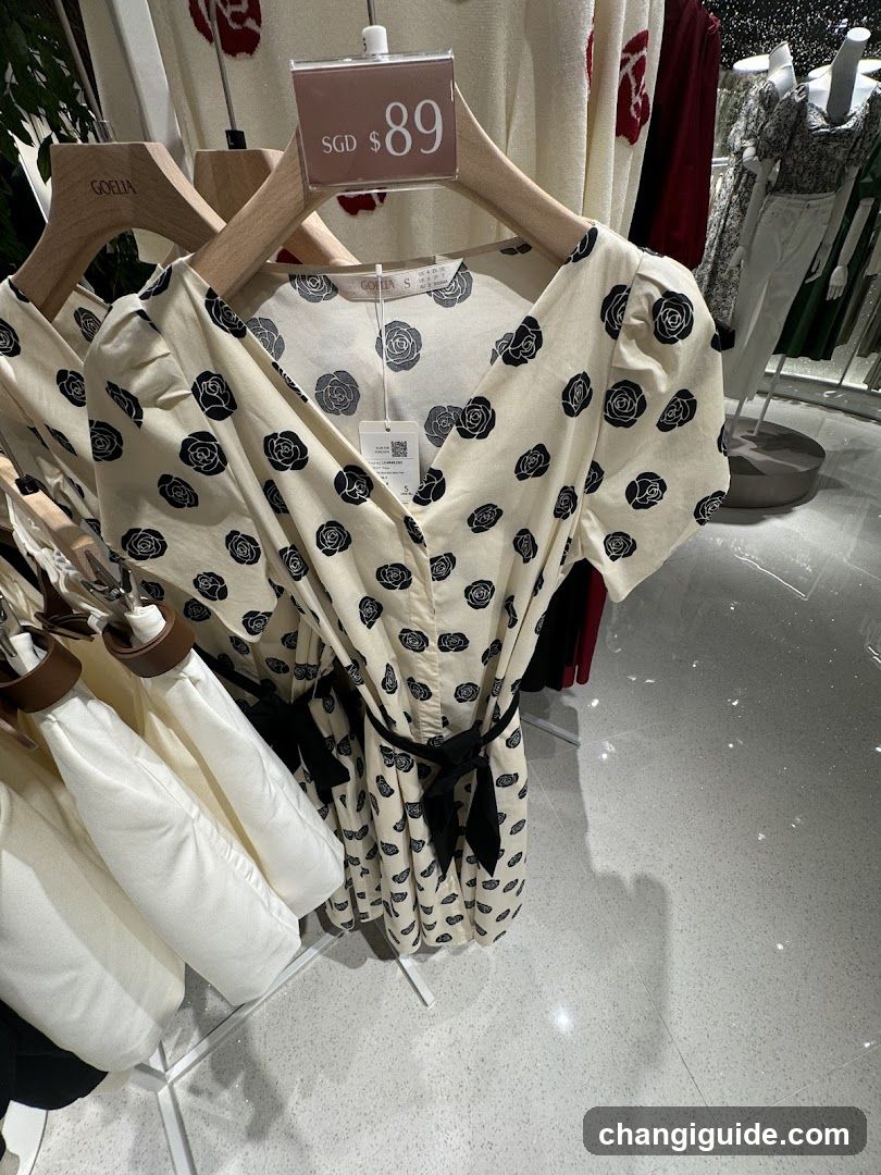 Dress in store