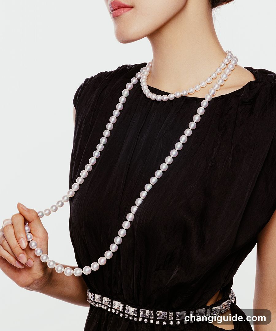 Pearl Necklace and Dress